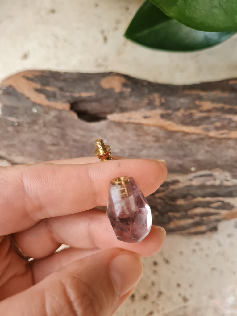 Crystal Vessel Necklaces - Botanical Stone