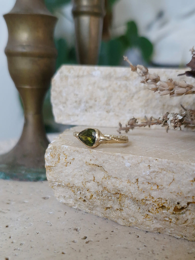 The Embodiment of Wisdom - Golden Athena Ring