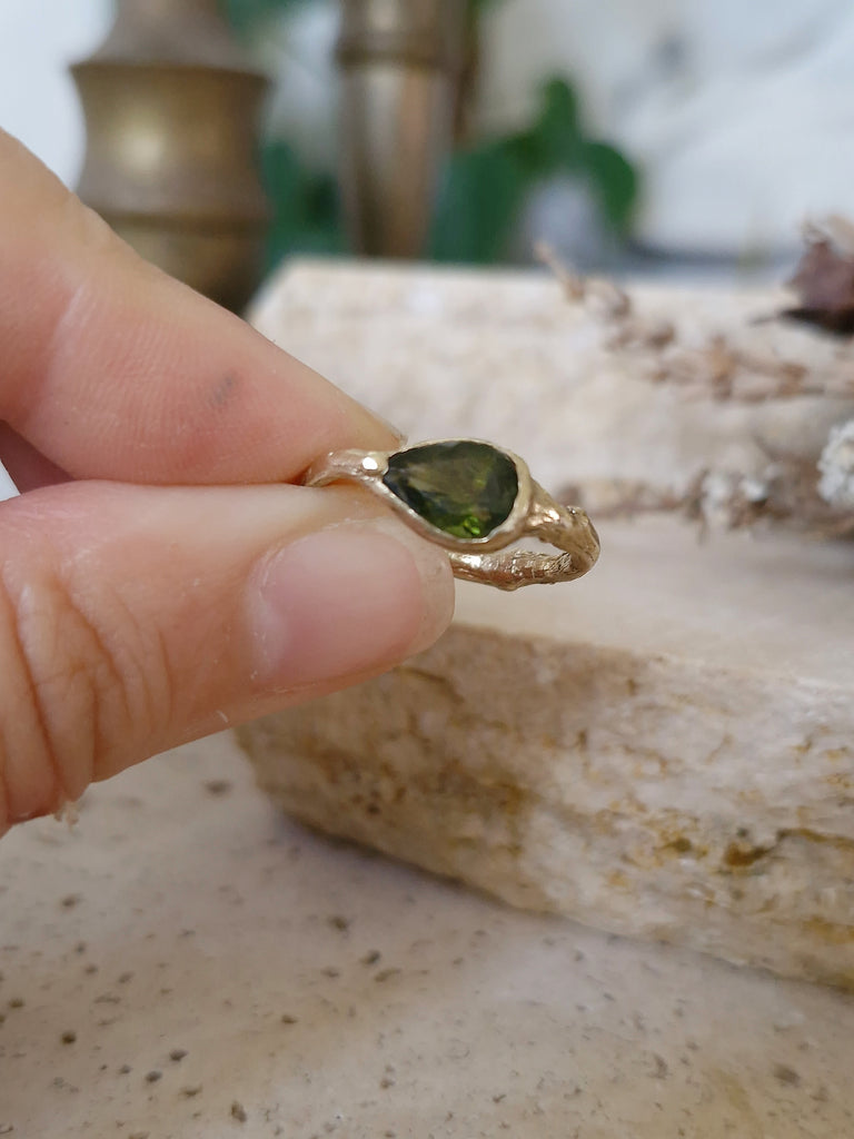 The Embodiment of Wisdom - Golden Athena Ring