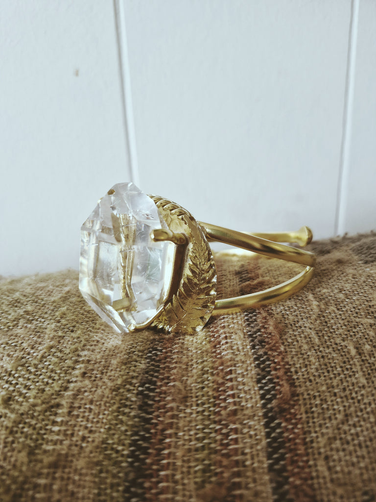 Brass Fern Ariah Cuff