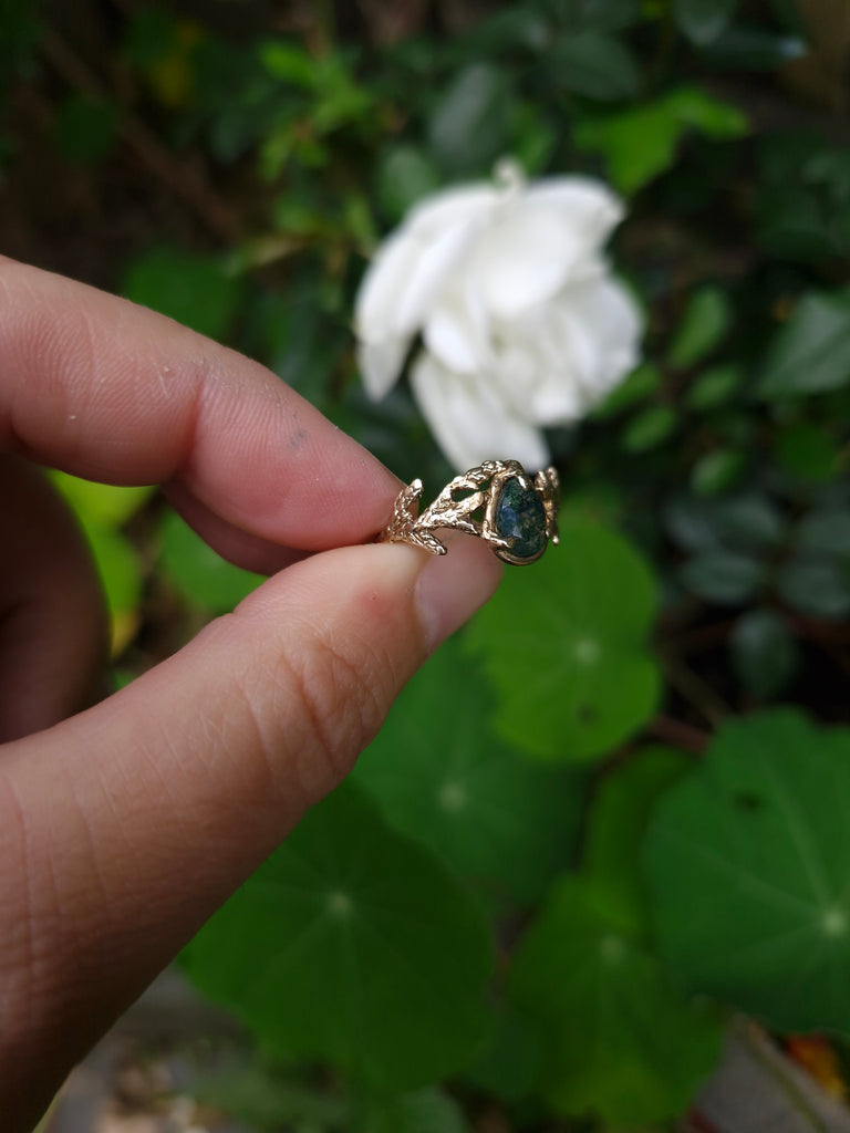 The Embodiment of Wealth - Golden Ophelia Ring