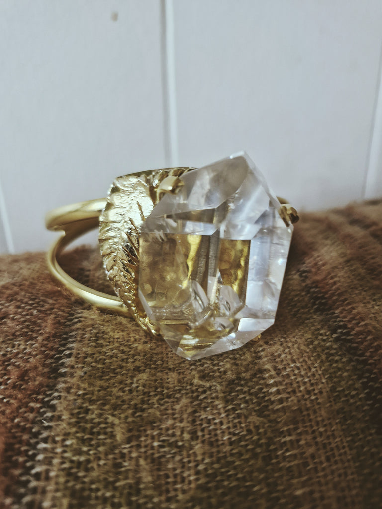 Brass Fern Ariah Cuff