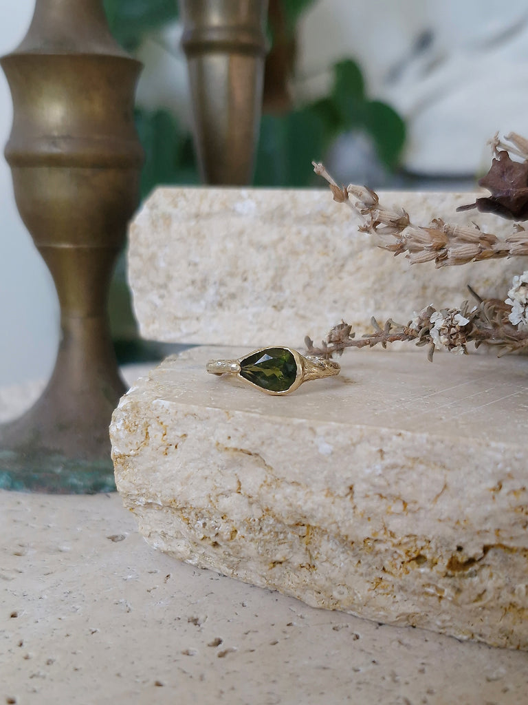 The Embodiment of Wisdom - Golden Athena Ring