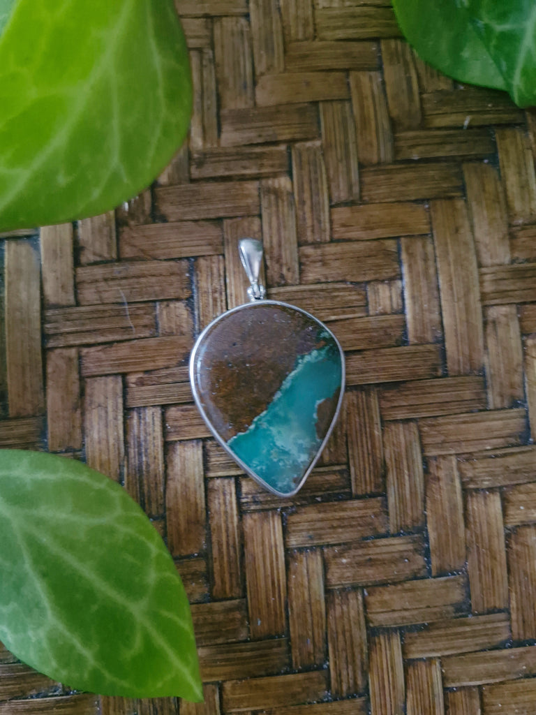 Chrysoprase Fern Necklace