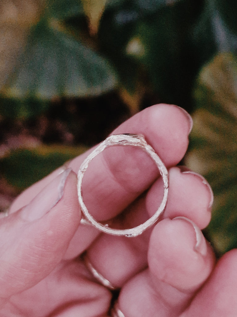 Thalia - Golden Opal ring