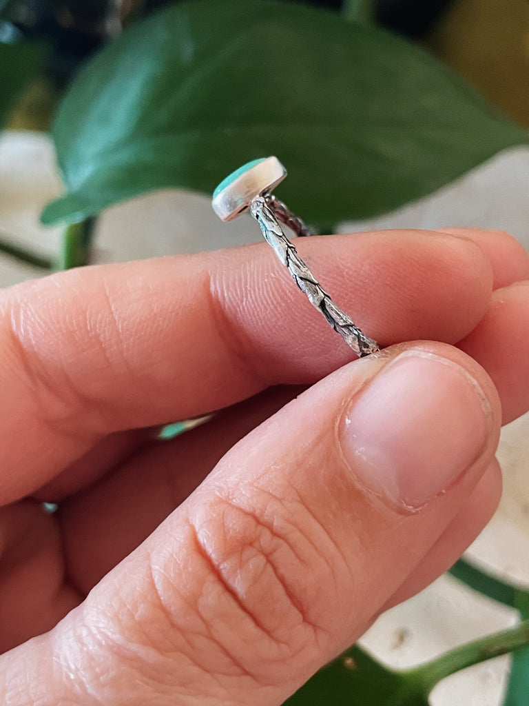 Earth Element Twig Ring